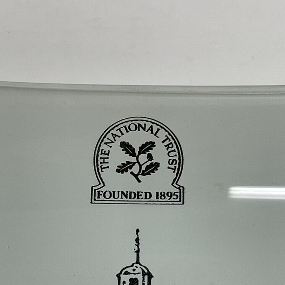 Glass Trinket Dish Ashtray Blickling Hall Norfolk National Trust Founded 1895 - Picture 2 of 5